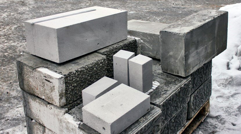 Стройматериалы из ячеистого бетона